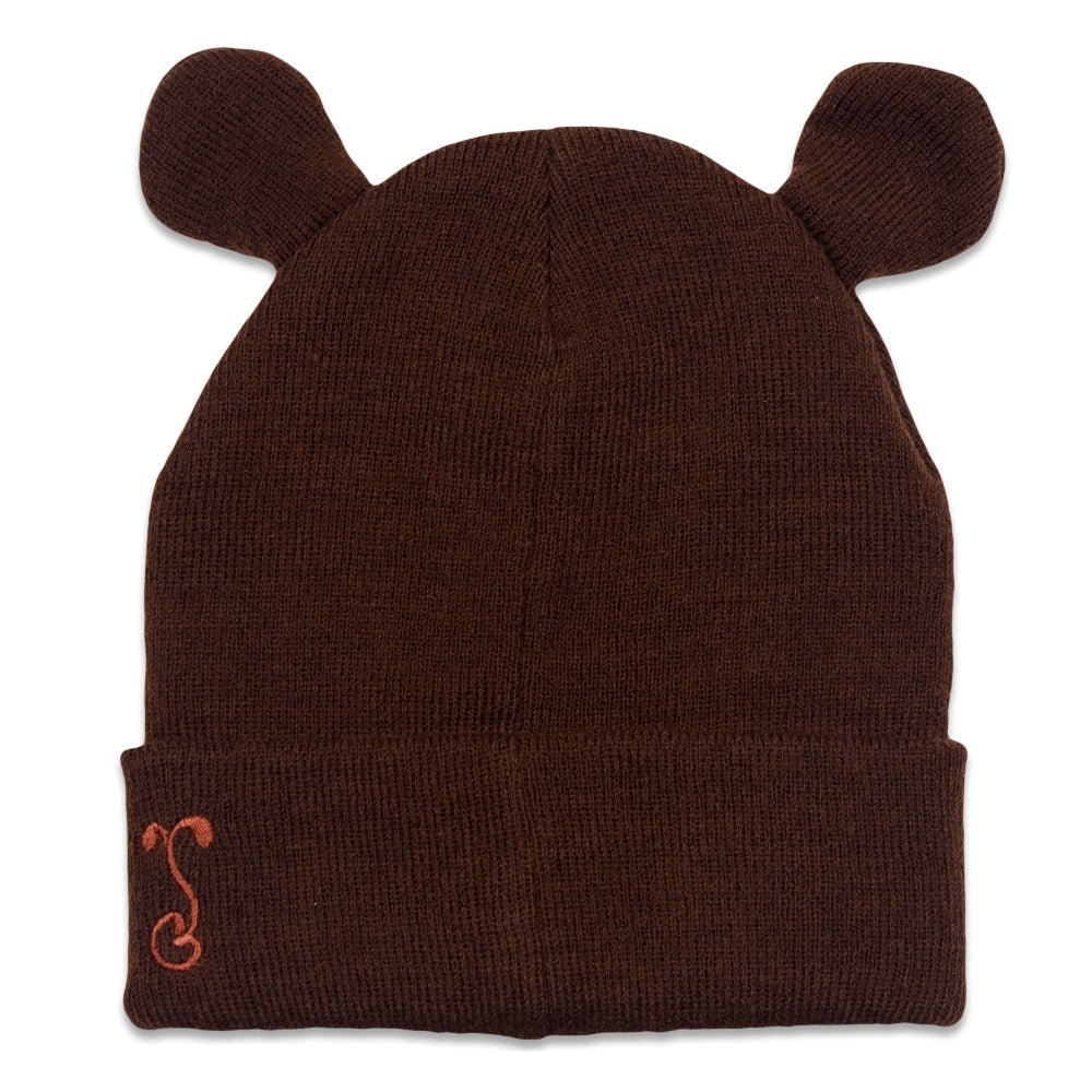 Brown Bear Head Beanie - Shop Avnu