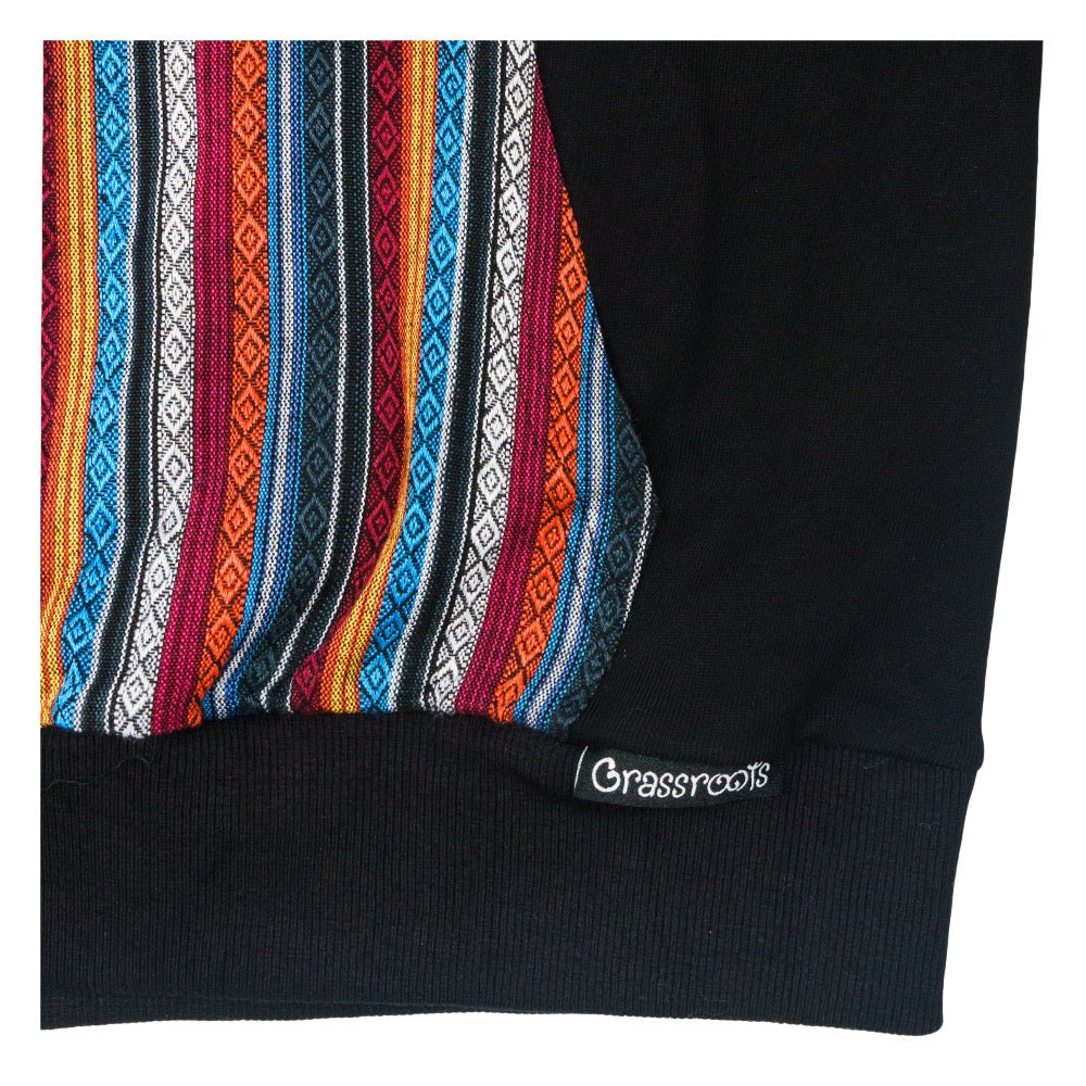 Removable Bear Taos Black Tall Pullover Hoodie - Shop Avnu