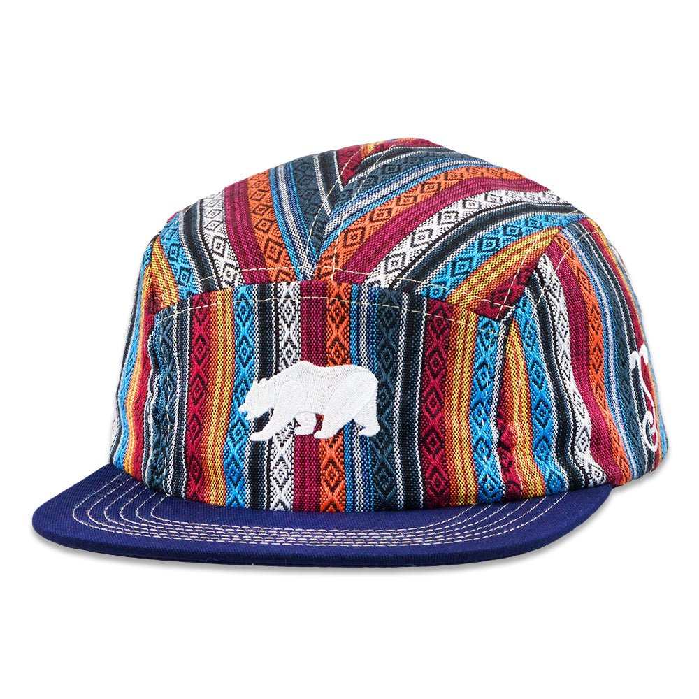 Bear Collection Taos 5 Panel Snapback Hat - Shop Avnu