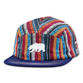 Bear Collection Taos 5 Panel Snapback Hat - Shop Avnu