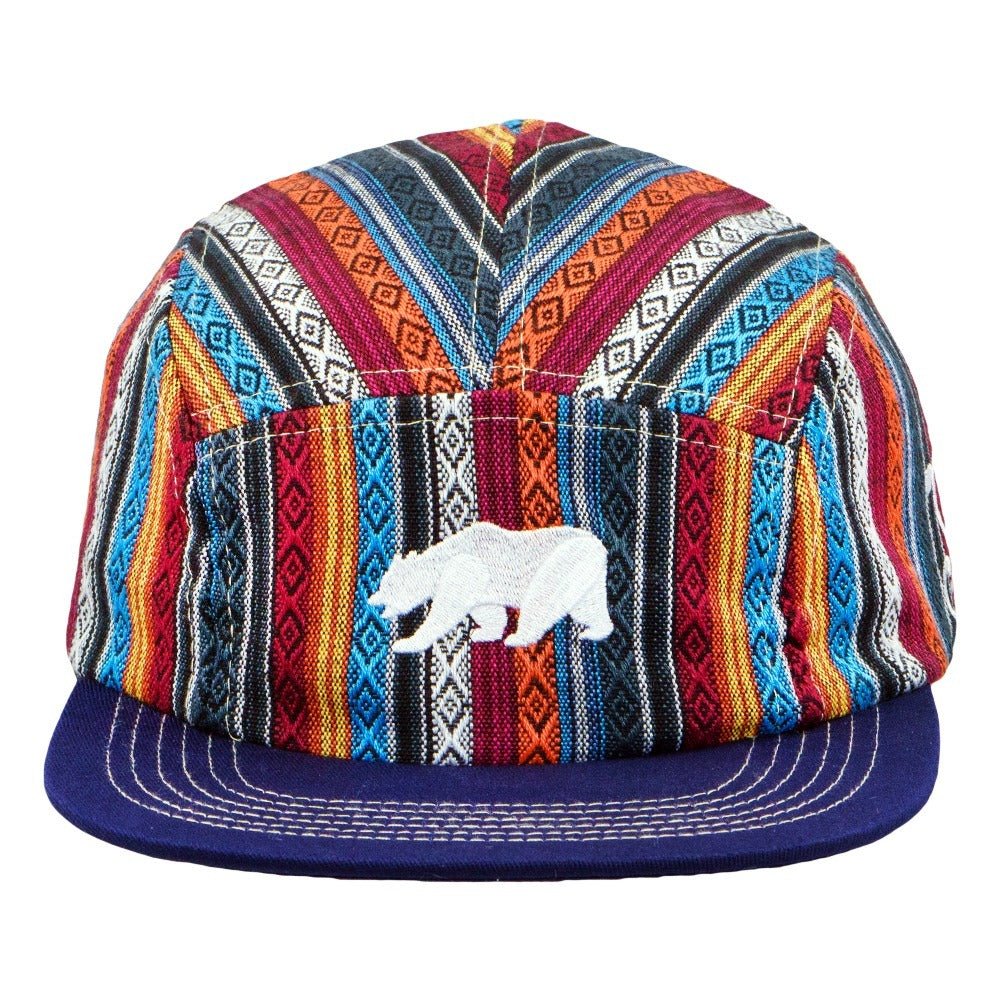 Bear Collection Taos 5 Panel Snapback Hat - Shop Avnu