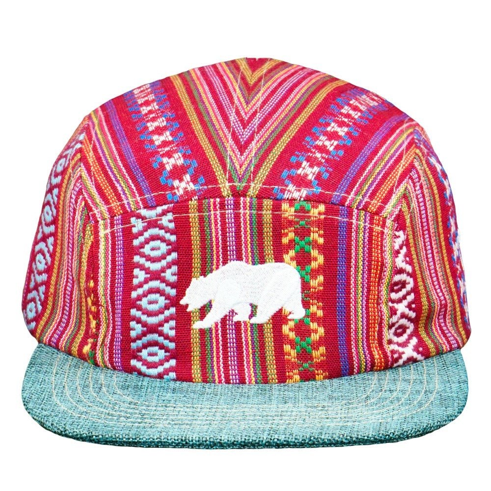 Bear Collection Phoenix 5 Panel Snapback Hat - Shop Avnu