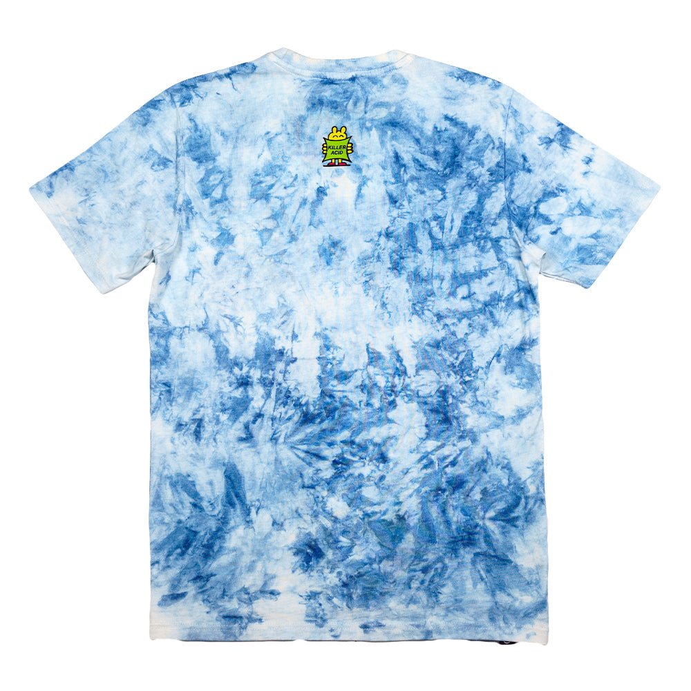 Killer Acid Mushroom Blue Tie Dye T Shirt - Shop Avnu