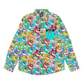 El Pez Smile Long Sleeve Button Up Shirt - Shop Avnu