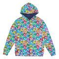 El Pez Smile Reversible Zip Up Hoodie - Shop Avnu