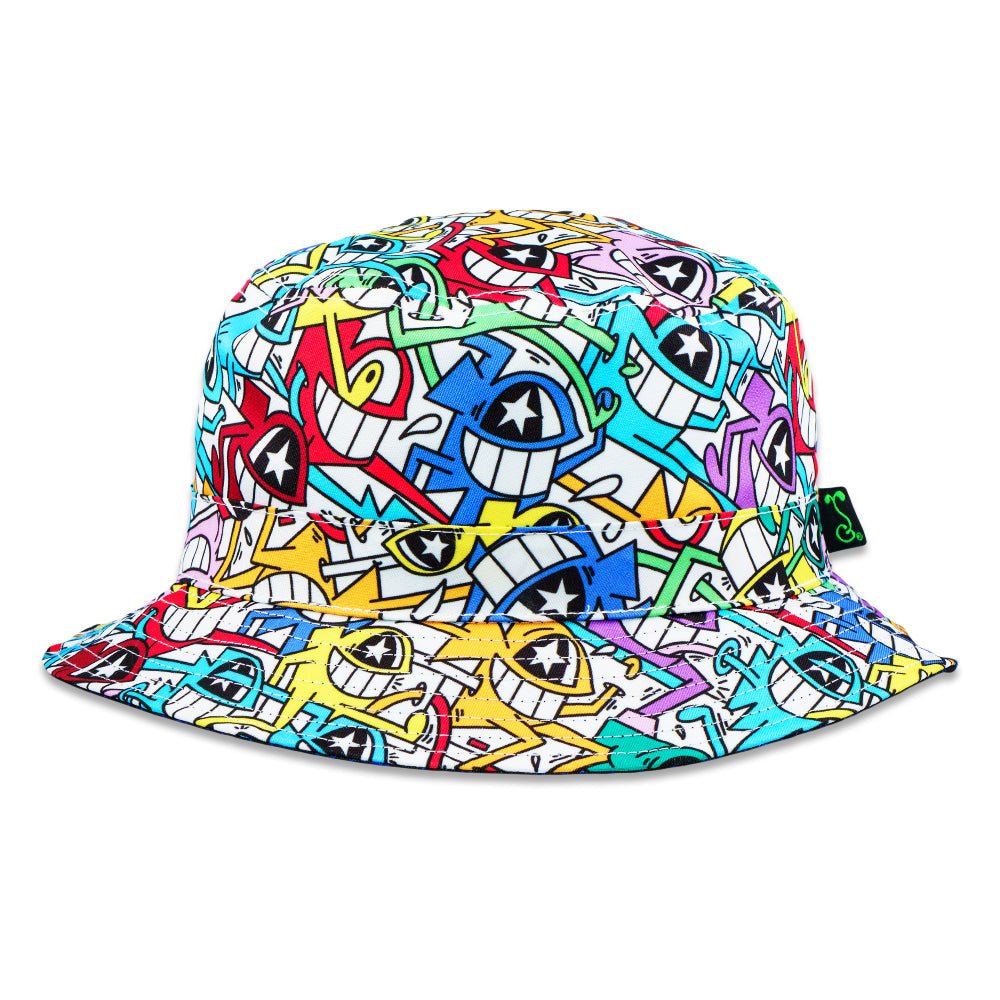 El Pez Smile Reversible Bucket Hat - Shop Avnu