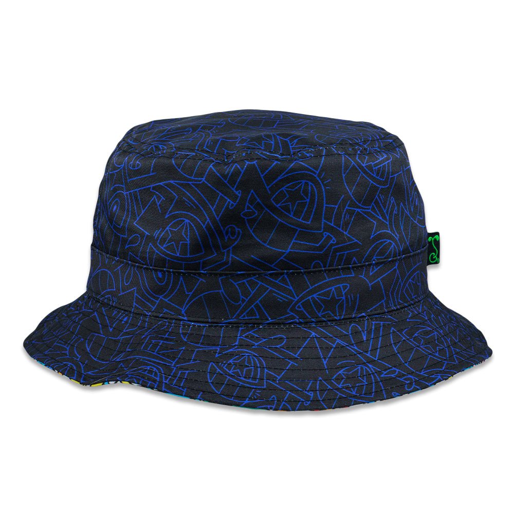 El Pez Smile Reversible Bucket Hat - Shop Avnu