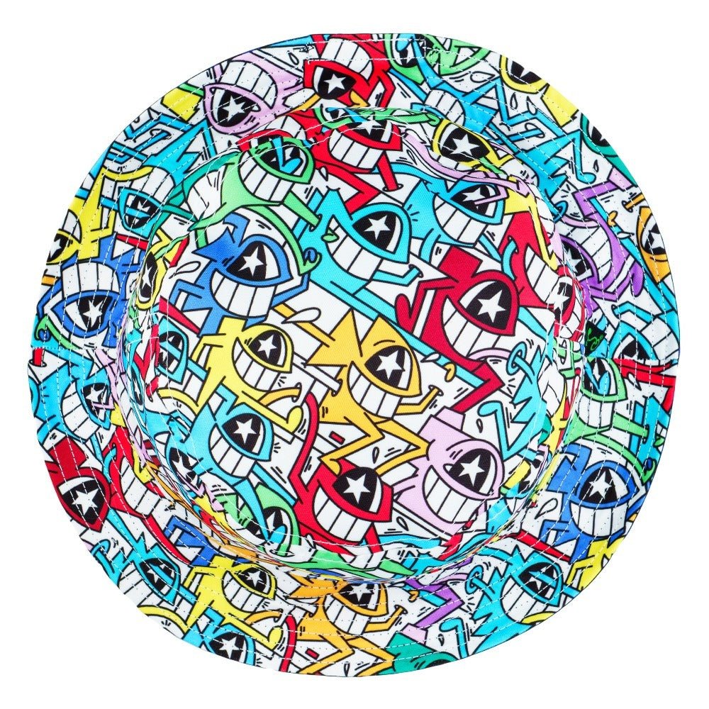 El Pez Smile Reversible Bucket Hat - Shop Avnu