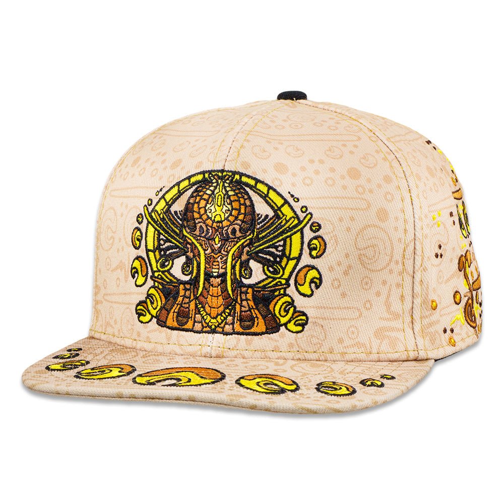 Rose One Tan Snapback Hat - Shop Avnu