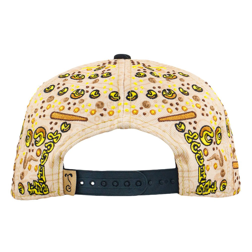 Rose One Tan Snapback Hat - Shop Avnu