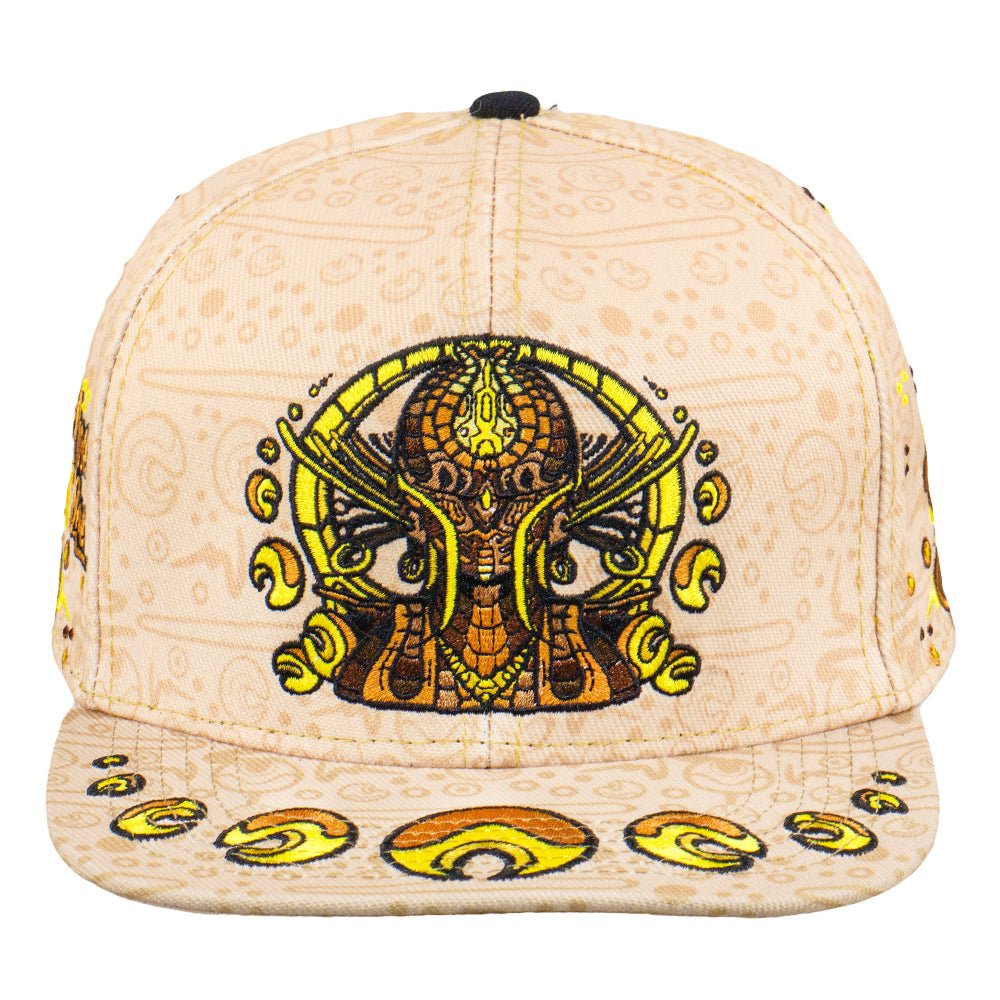 Rose One Tan Snapback Hat - Shop Avnu