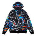 Lazer Shark Circuit Reversible Hoodie - Shop Avnu