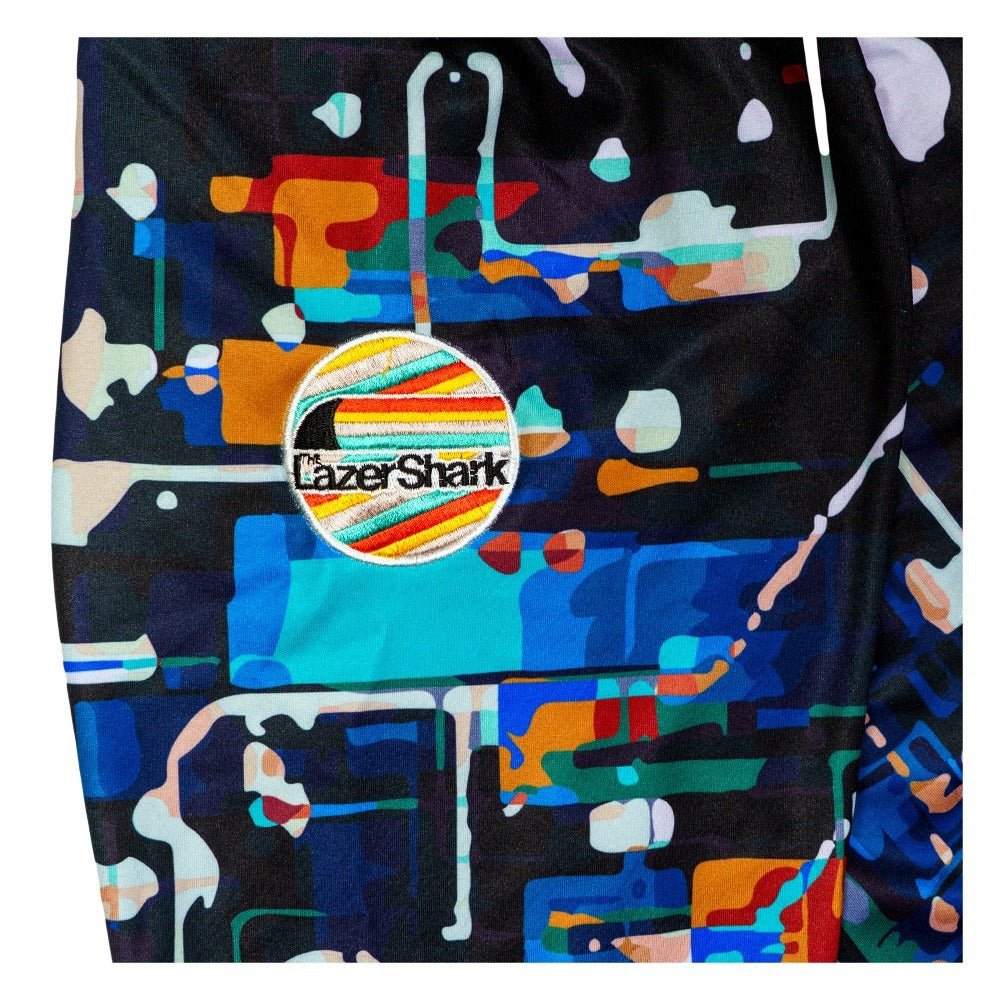 Lazer Shark Circuit Reversible Hoodie - Shop Avnu