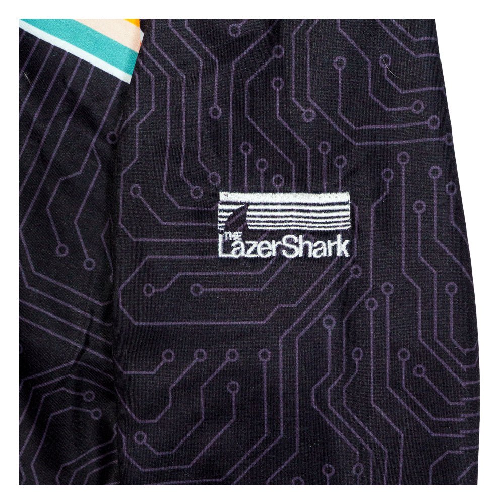 Lazer Shark Circuit Reversible Hoodie - Shop Avnu