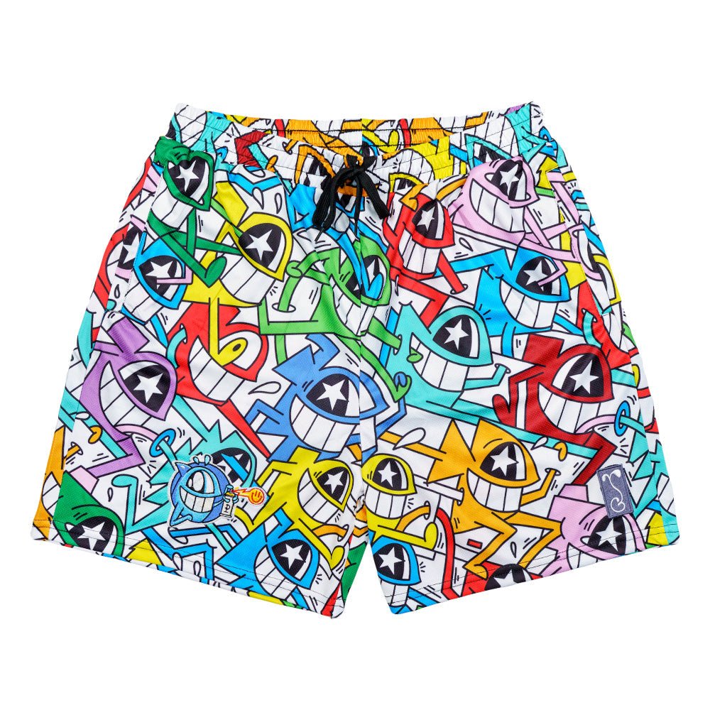El Pez Smile Mesh Shorts - Shop Avnu