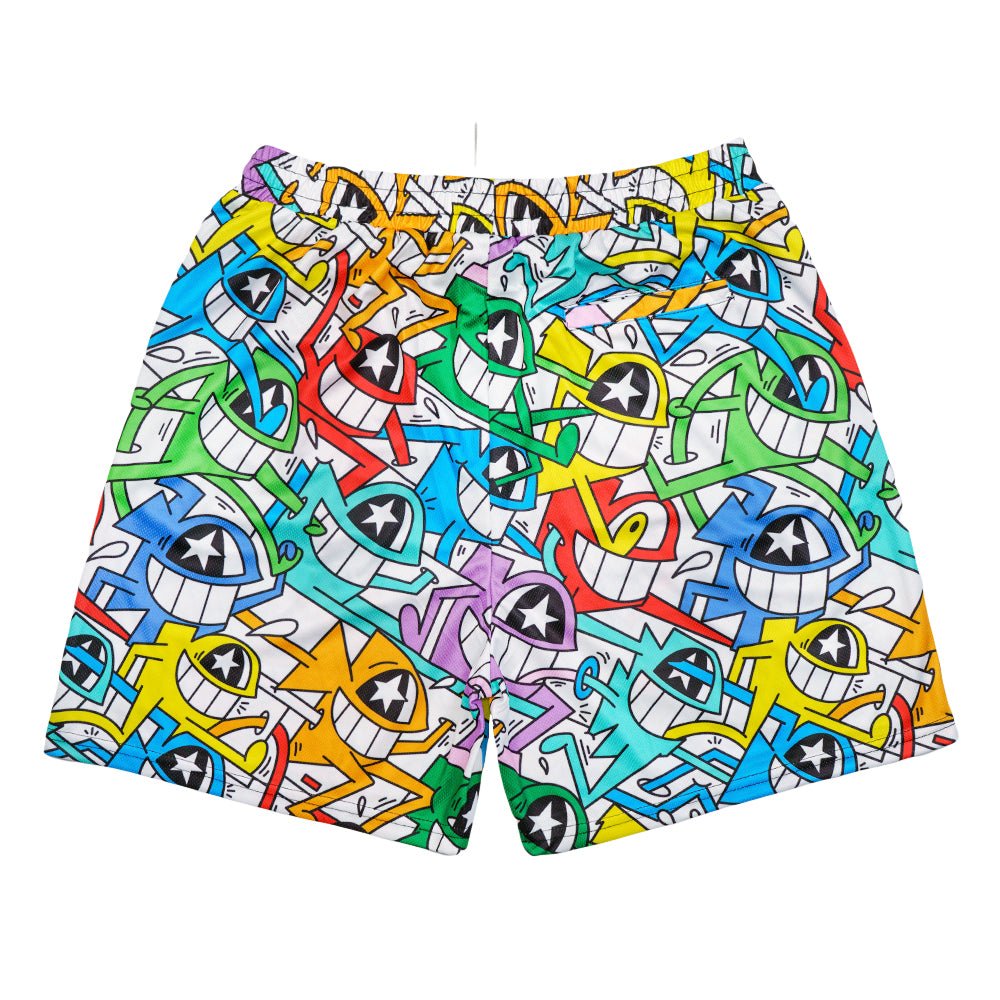 El Pez Smile Mesh Shorts - Shop Avnu