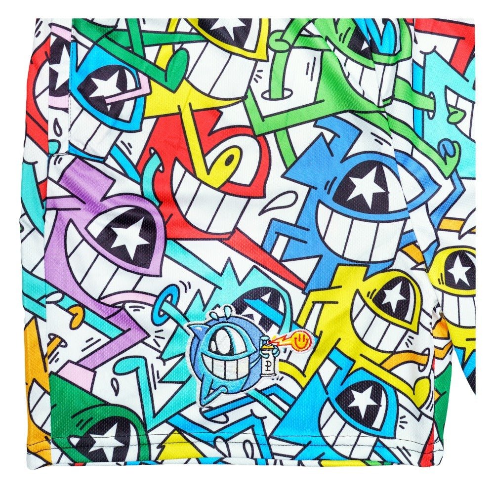 El Pez Smile Mesh Shorts - Shop Avnu