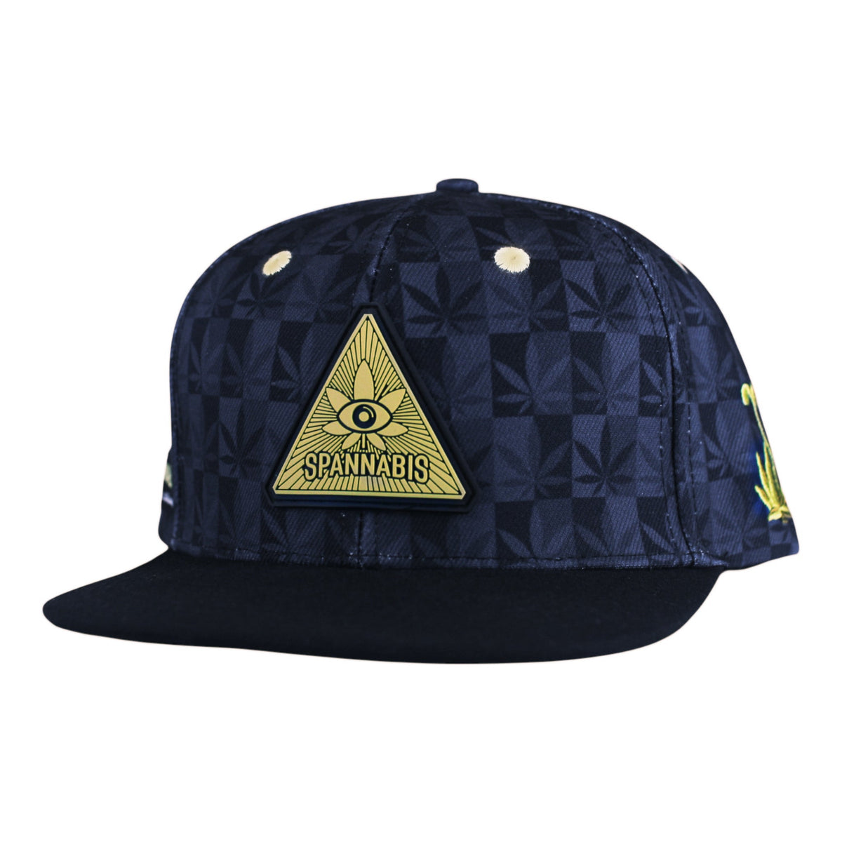 Spannabis 2025 Black Snapback Hat - Shop Avnu