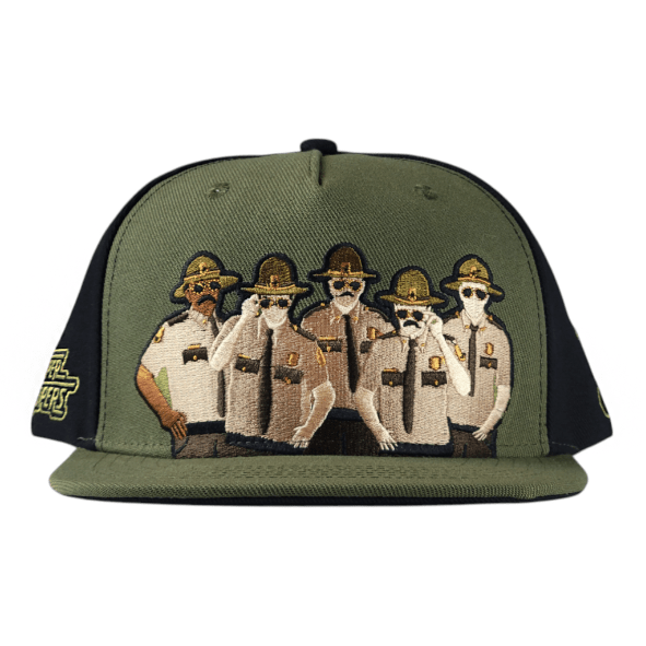 Super Troopers 3 Squad Green Snapback Hat - Shop Avnu