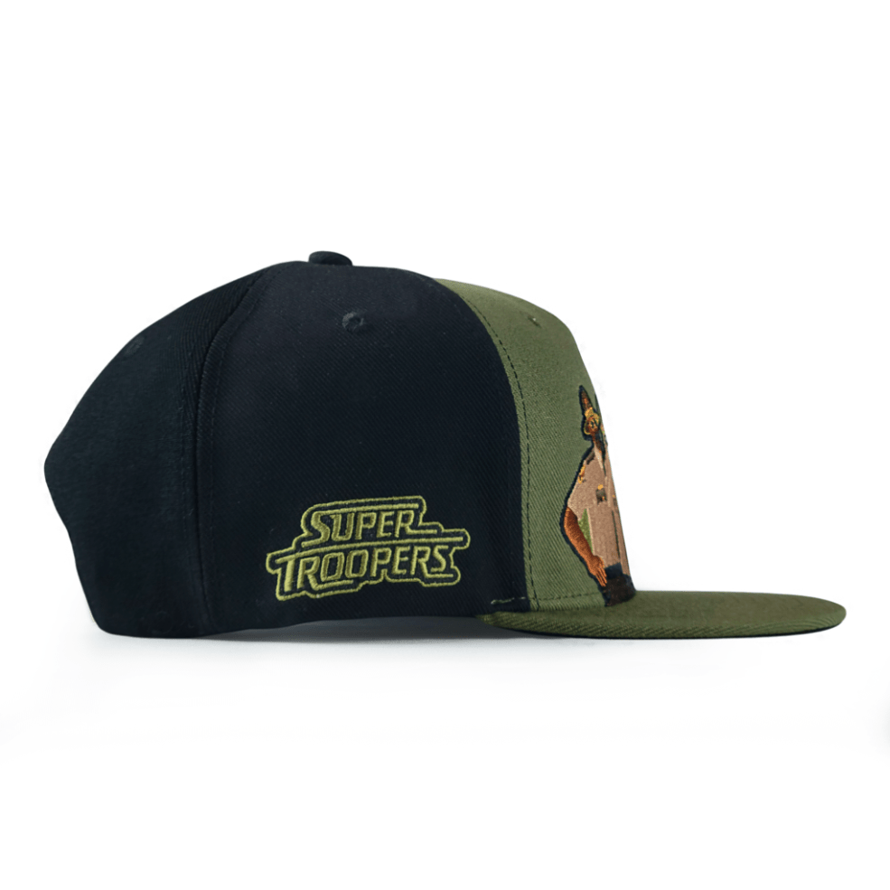 Super Troopers 3 Squad Green Snapback Hat - Shop Avnu