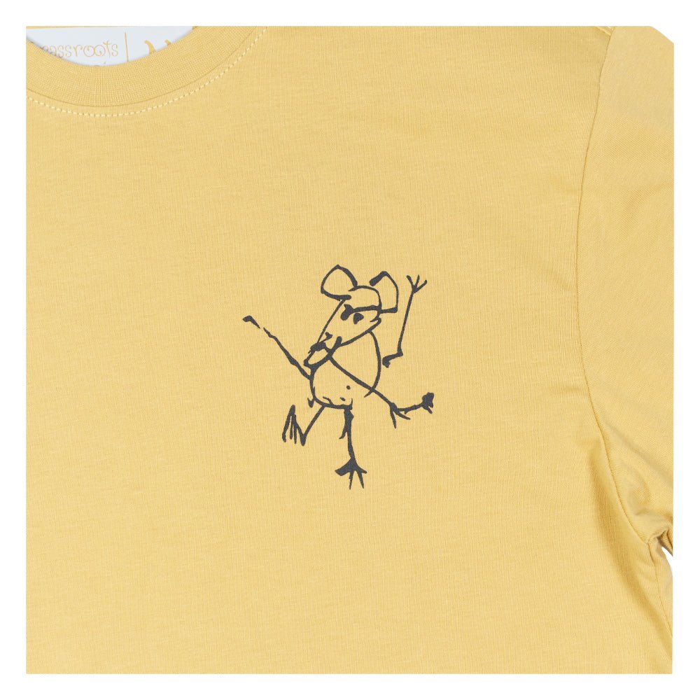 Jerry Garcia Sketch Cat Tan T Shirt - Shop Avnu