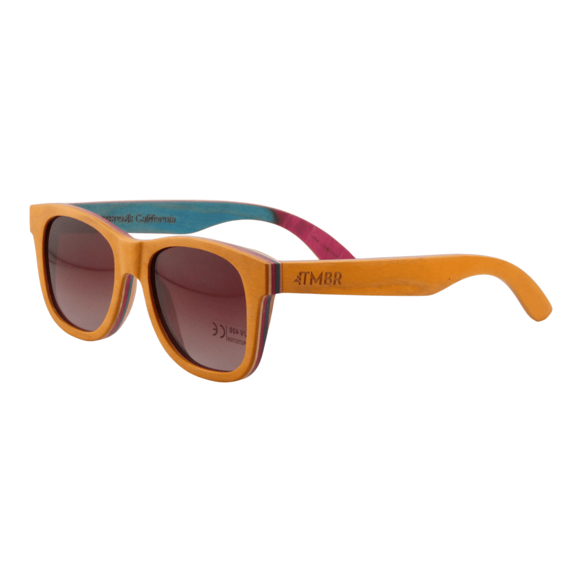 TMBR The Traveler Golden Sunglasses - Shop Avnu
