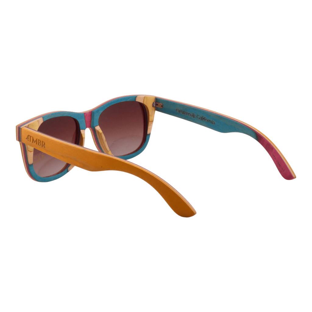 TMBR The Traveler Golden Sunglasses - Shop Avnu