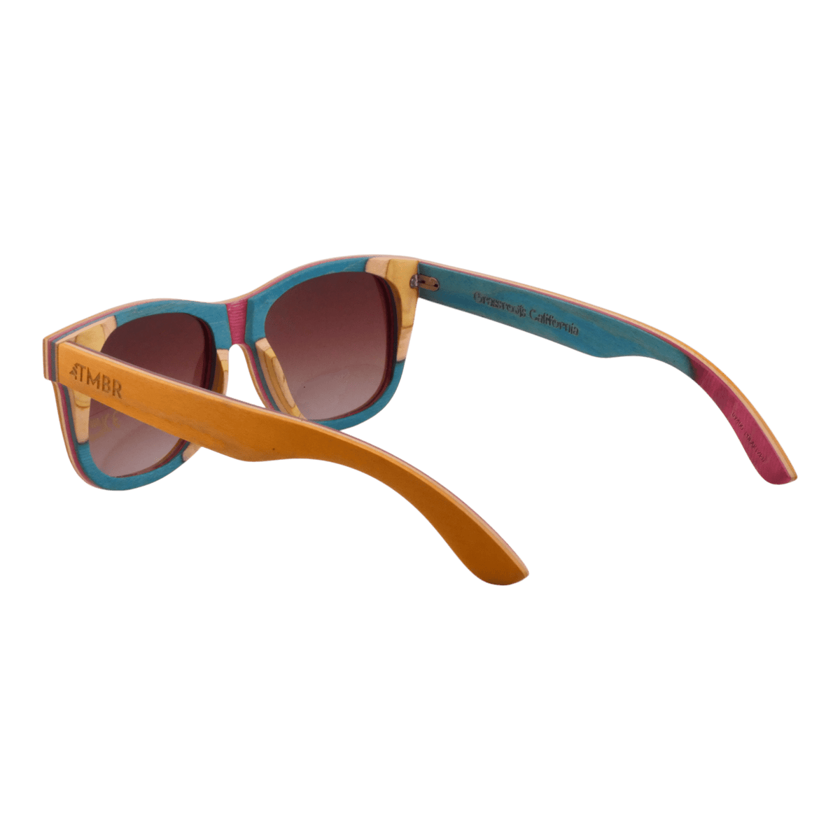 TMBR The Traveler Golden Sunglasses - Shop Avnu