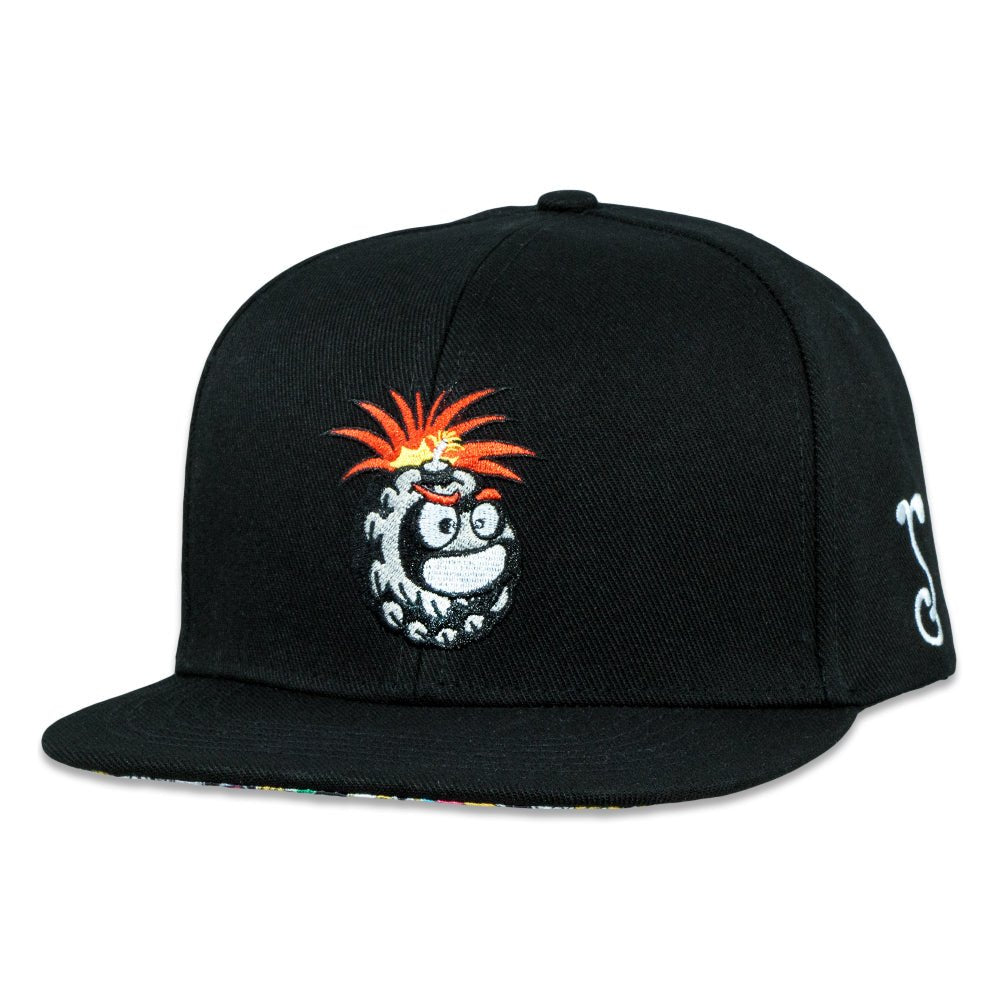 Greg Lutzka Pineapple Bomb Black Snapback Hat - Shop Avnu