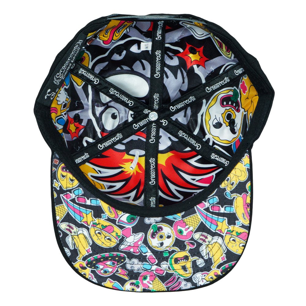 Greg Lutzka Pineapple Bomb Black Snapback Hat - Shop Avnu