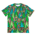 Bigfoot In The Woods Green T Shirt - Shop Avnu