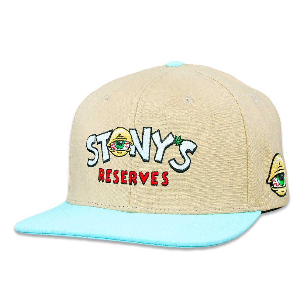 Stonys Reserves Biege Snapback Hat - Shop Avnu