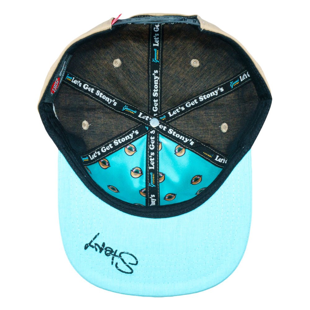 Stonys Reserves Biege Snapback Hat - Shop Avnu