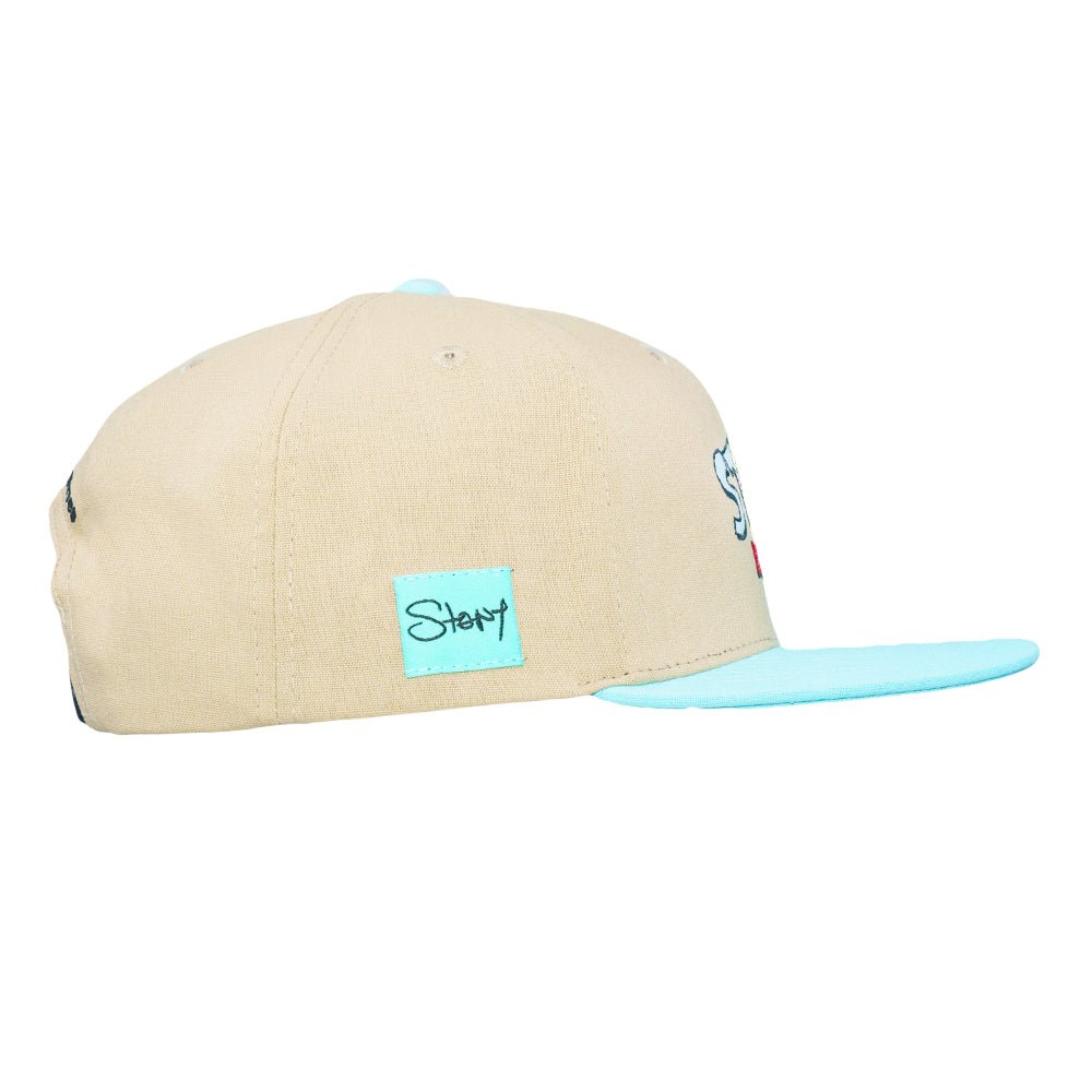 Stonys Reserves Biege Snapback Hat - Shop Avnu