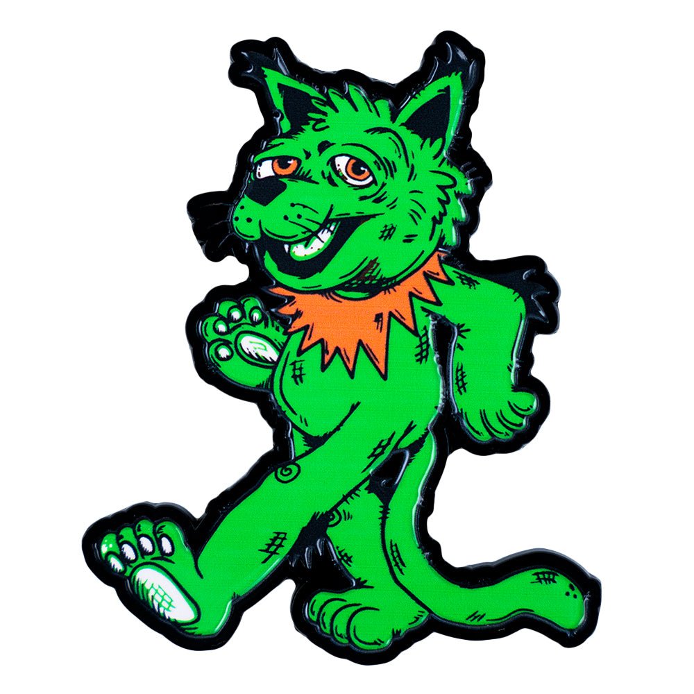 Vincent Gordon Dead Cats Green Cat Pin - Shop Avnu