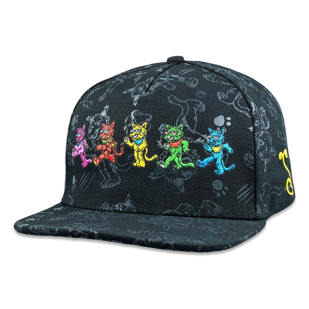 Vincent Gordon Dead Cats Black Kids Snapback Hat - Shop Avnu