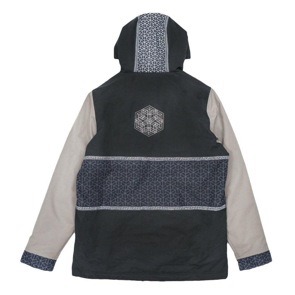 Isomatrix Black Sherpa Parka Jacket - Shop Avnu