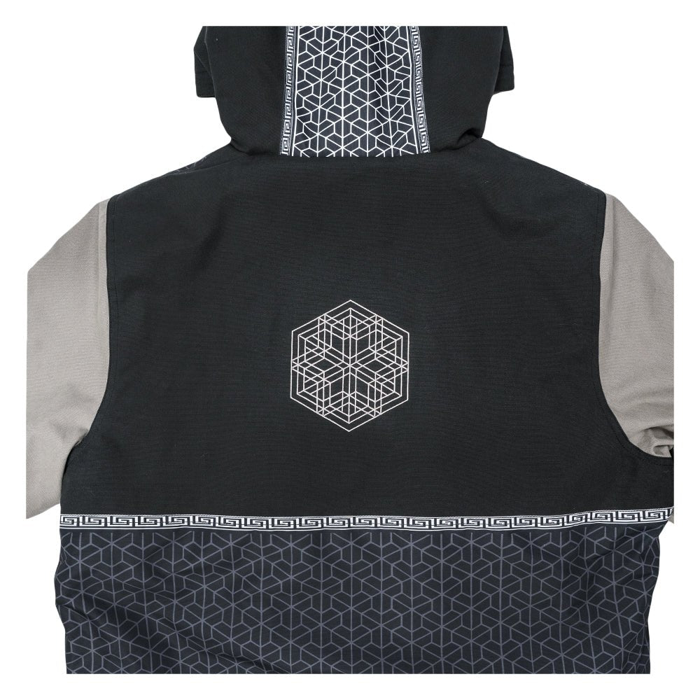 Isomatrix Black Sherpa Parka Jacket - Shop Avnu