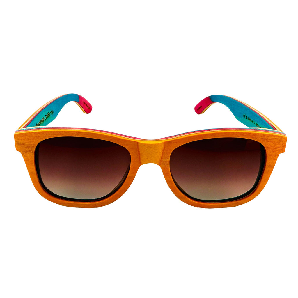 TMBR Jerry Garcia The Traveler Golden w/ Rose Sunglasses - Shop Avnu