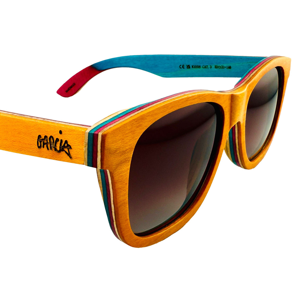 TMBR Jerry Garcia The Traveler Golden w/ Rose Sunglasses - Shop Avnu