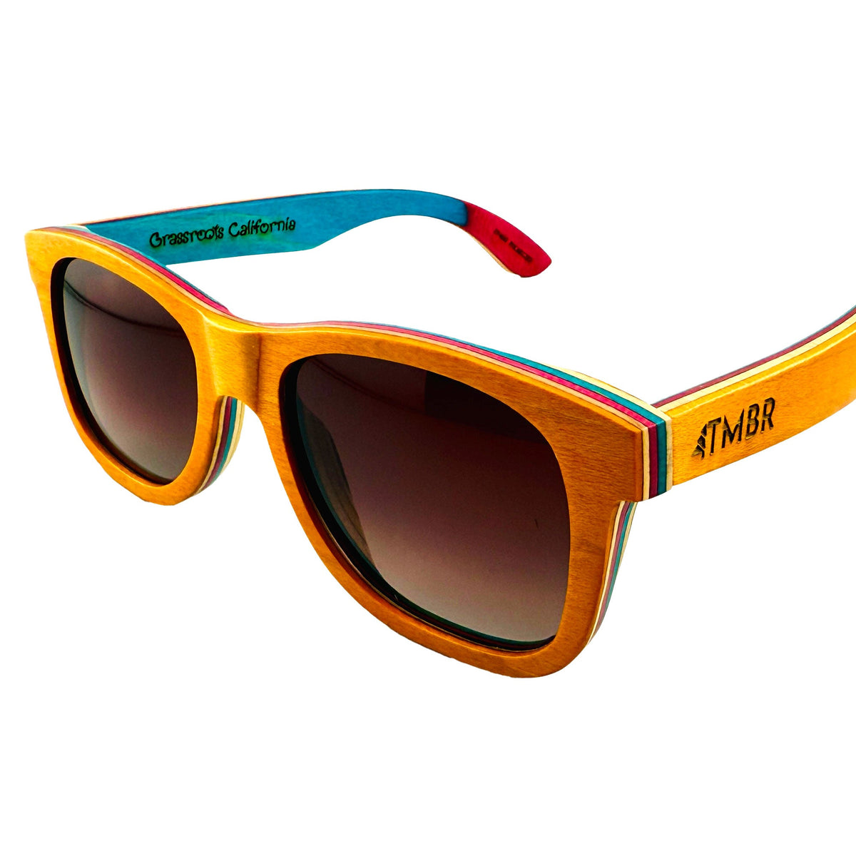 TMBR Jerry Garcia The Traveler Golden w/ Rose Sunglasses - Shop Avnu