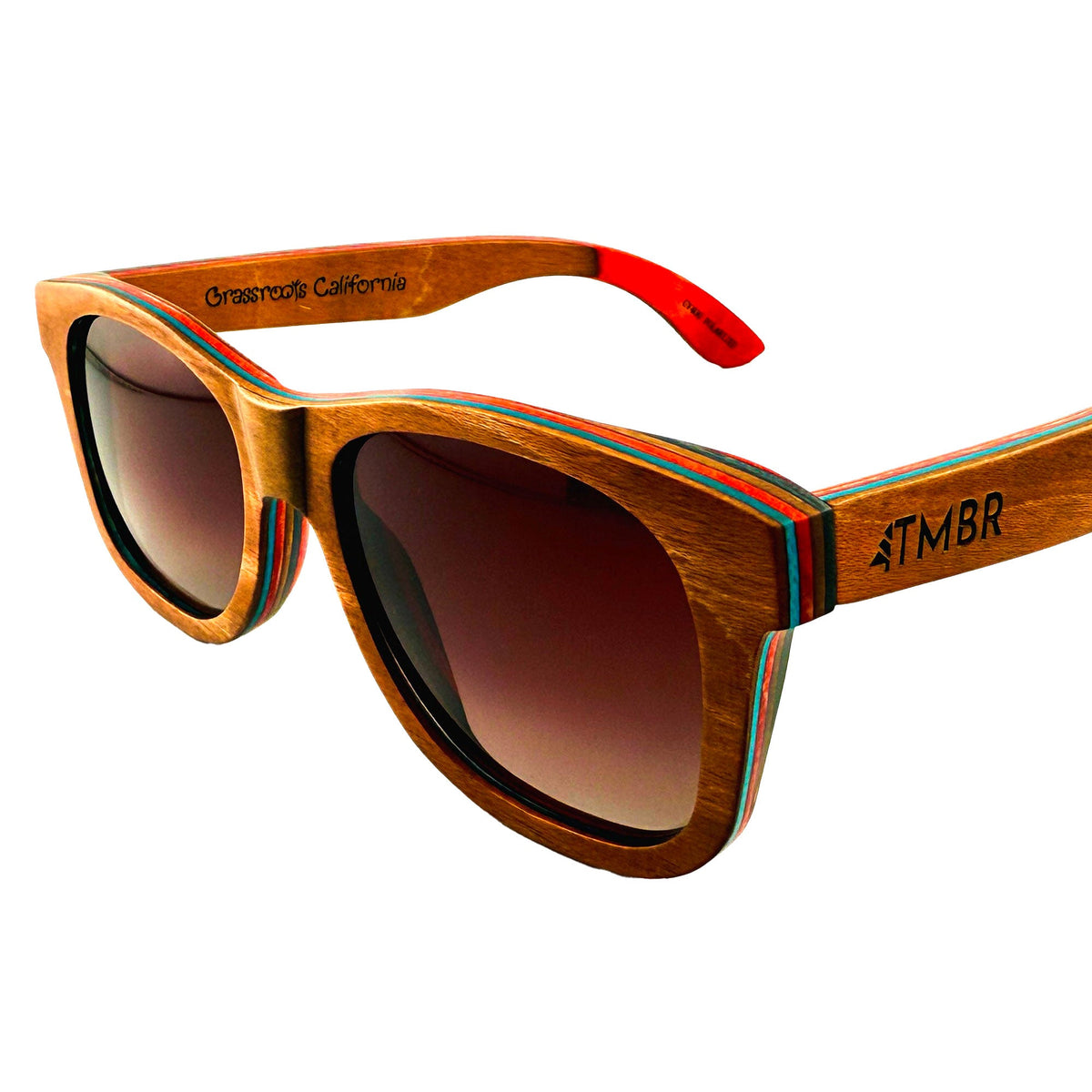 TMBR Jerry Garcia The Traveler Natural w/ Rose Sunglasses - Shop Avnu