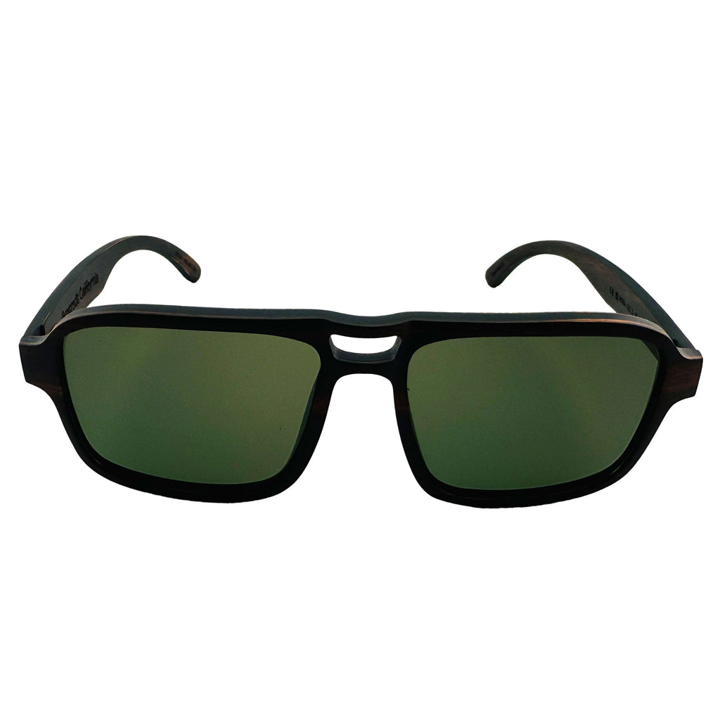 TMBR Jerry Garcia The Vintage Black w/ Green Sunglasses - Shop Avnu