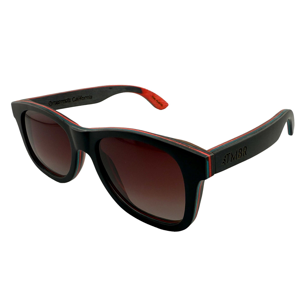 TMBR Jerry Garcia The Traveler Black w/ Rose Sunglasses - Shop Avnu