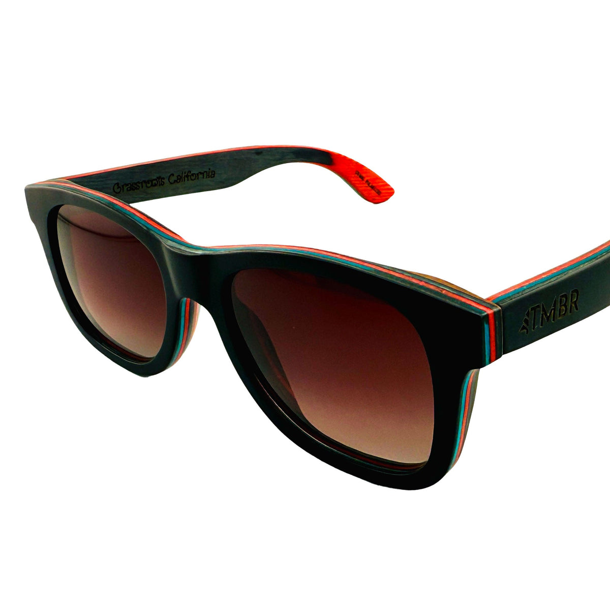 TMBR Jerry Garcia The Traveler Black w/ Rose Sunglasses - Shop Avnu