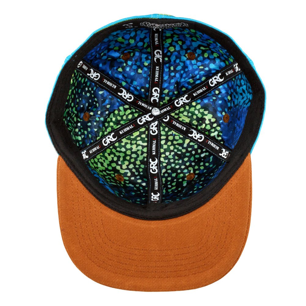 Kuhmali Mushroom Turtle Fitted Hat - Shop Avnu