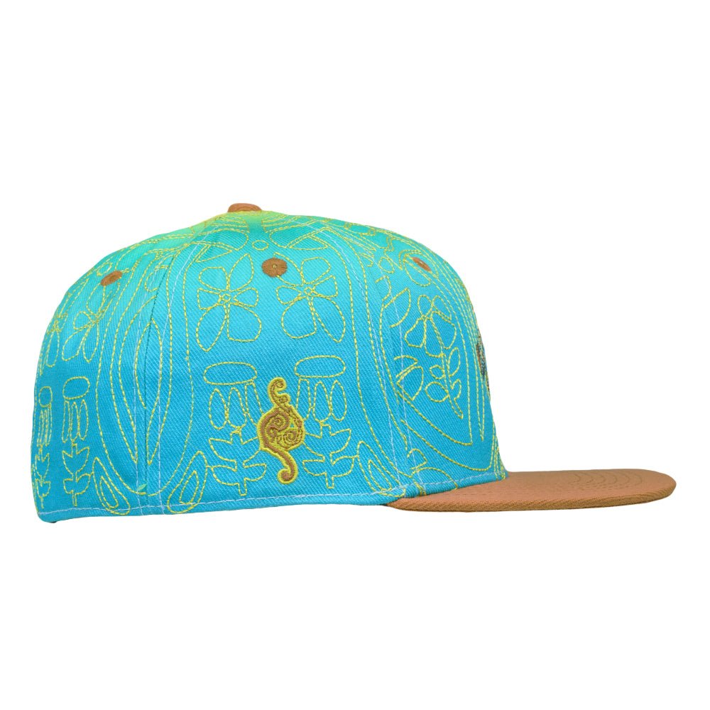 Kuhmali Mushroom Turtle Fitted Hat - Shop Avnu