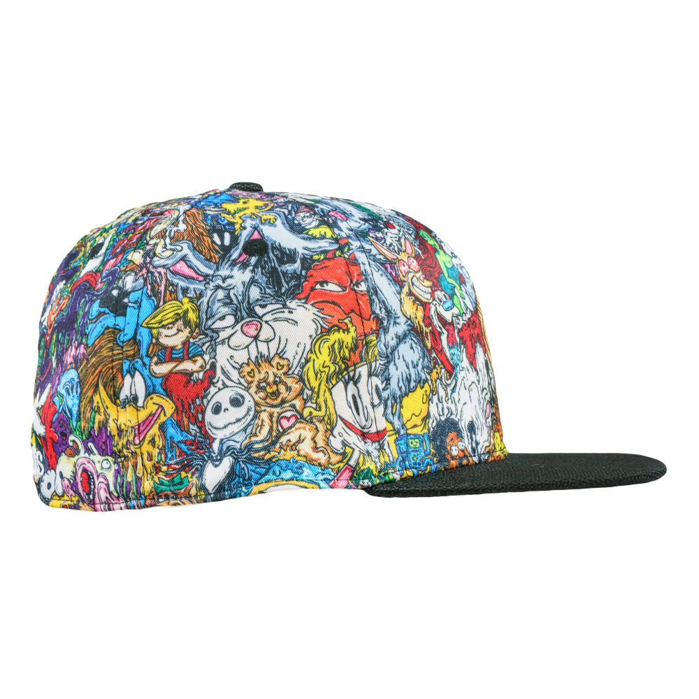 Vincent Gordon Cartoon Gumbo Fitted Hat - Shop Avnu