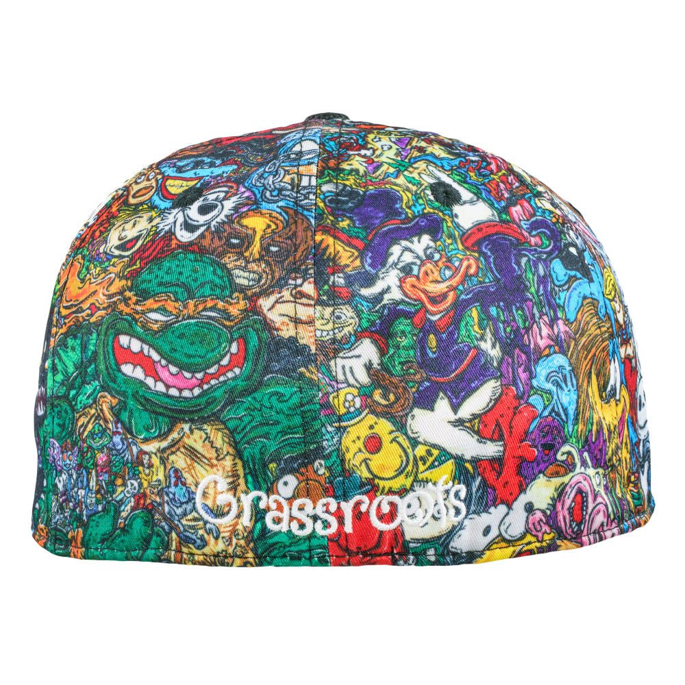 Vincent Gordon Cartoon Gumbo Fitted Hat - Shop Avnu