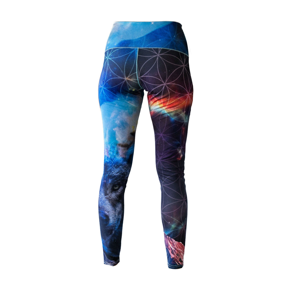 Colorado Threads Wolf Navy Leggings - Shop Avnu